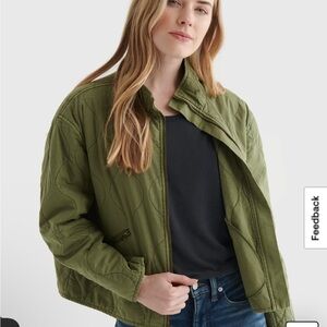 Lucky Brand Carry On Quilted Jacket XS